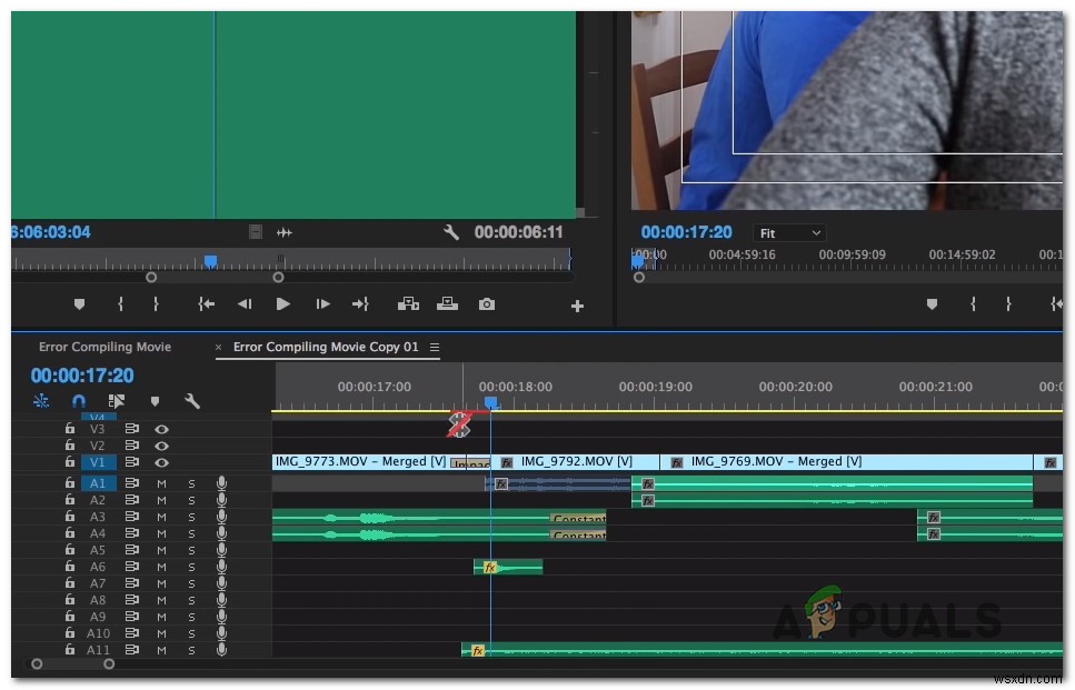 Cách khắc phục  Lỗi biên dịch phim  trong Premiere Pro 