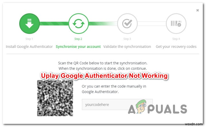 Cách khắc phục Uplay Google Authenticator không hoạt động 