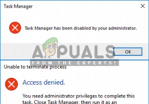Cách chạy Trình quản lý Tác vụ với tư cách Quản trị viên cho Người dùng Chuẩn 