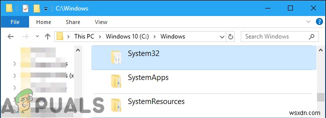 Khắc phục:Thư mục System32 vẫn xuất hiện khi khởi động 