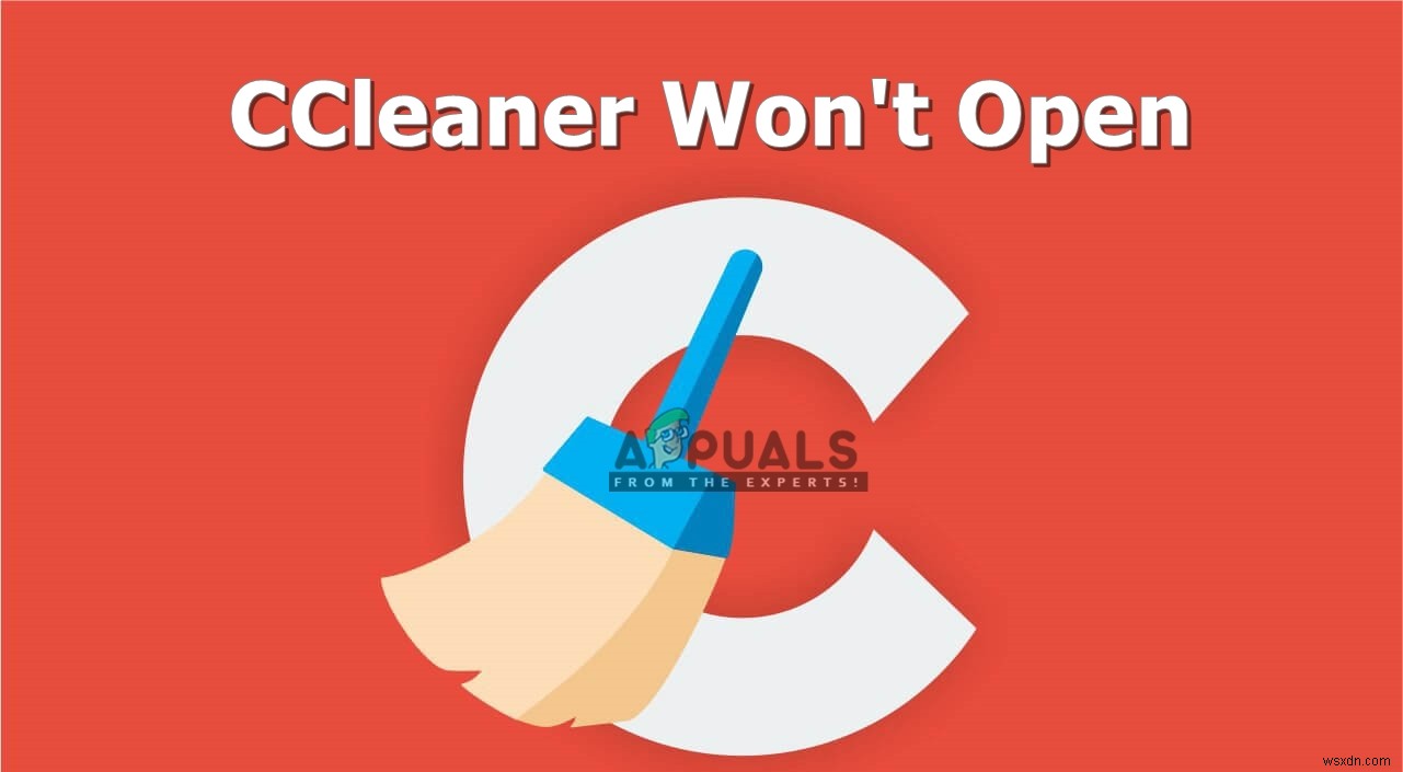 Khắc phục:CCleaner sẽ không mở 