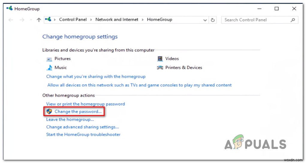 Cách truy xuất hoặc xem mật khẩu nhóm nhà trong Windows 10 