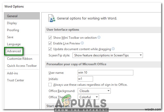 Cách xóa hoặc tắt danh sách tài liệu gần đây trong Microsoft Word 