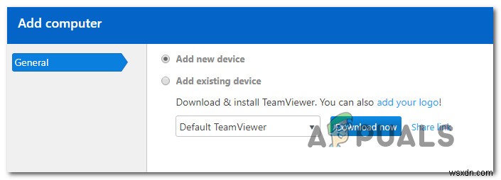 Khắc phục:TeamViewer bị kẹt khi khởi tạo các tham số hiển thị 