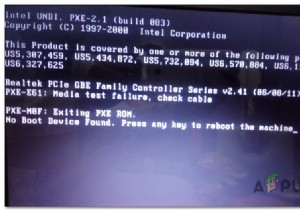 Khắc phục:SSD nhân bản sẽ không khởi động 