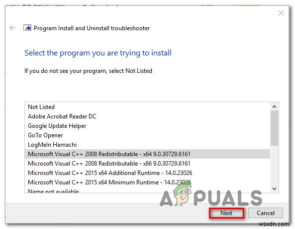 Khắc phục:Lỗi 0x80070666 khi cài đặt Microsoft Visual C ++ 