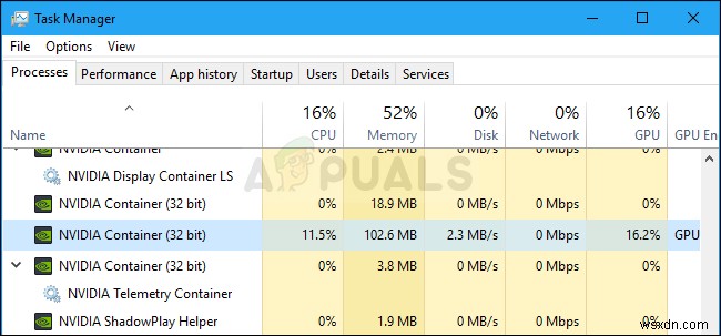 Khắc phục:Mức sử dụng CPU cao của vùng chứa NVIDIA 