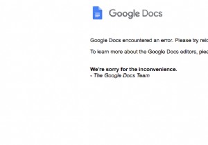 Khắc phục:Google Documents không hoạt động