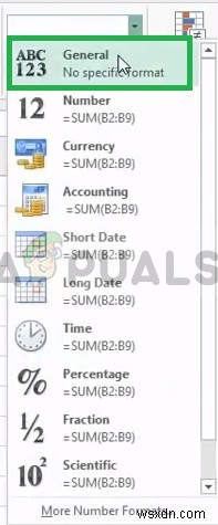 Khắc phục:Công thức Excel không cập nhật 