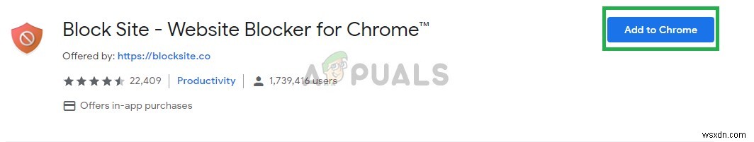 Cách chặn trang web trong Chrome