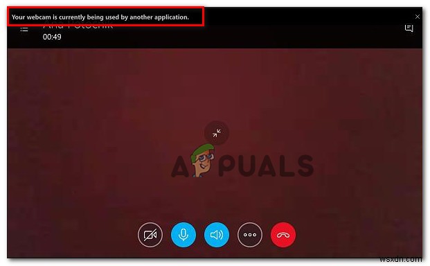 Khắc phục:Webcam đang được sử dụng bởi một ứng dụng khác 