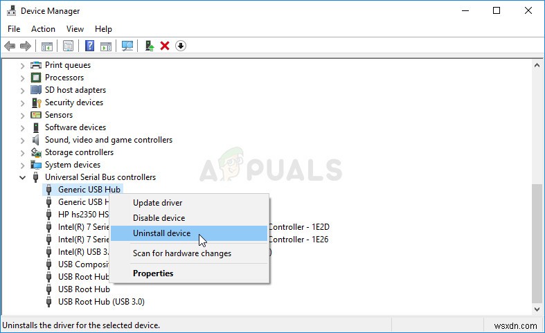 Khắc phục:Windows không thể tải Trình điều khiển thiết bị cho Phần cứng này vì Phiên bản trước của Trình điều khiển thiết bị vẫn còn trong Bộ nhớ (Mã 38) 