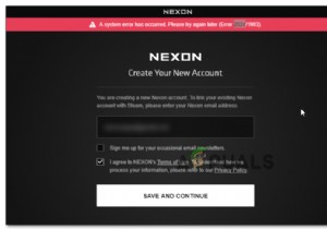 Khắc phục:Đã xảy ra lỗi hệ thống. Vui lòng thử lại sau (Lỗi 2024/1903) 