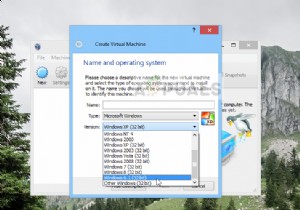 Khắc phục:VirtualBox không hiển thị Windows 10 (64-Bit) 