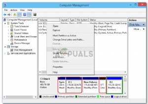 Khắc phục:Không thể xóa phân vùng trên Windows 10 