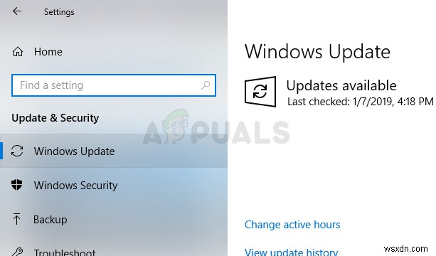 Khắc phục:Windows Update Keeps Turn Off 