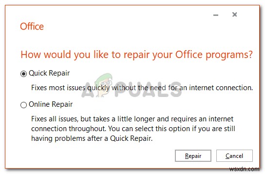 Khắc phục:Microsoft Word 2016 hoặc 2013 sẽ không mở trên Windows 10 