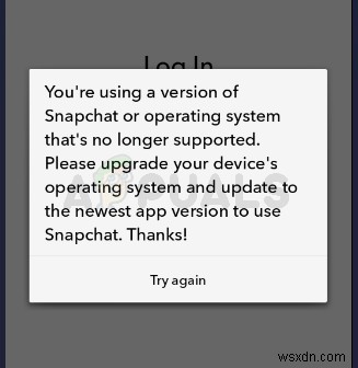 Khắc phục:Bluestacks Snapchat không hoạt động 