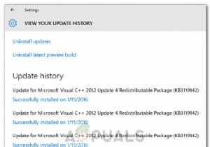 Khắc phục:Cập nhật Windows 10 Keeps 