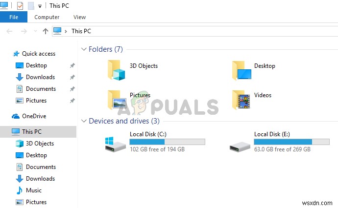 Khắc phục:File Explorer mở ngẫu nhiên trên Windows 10 