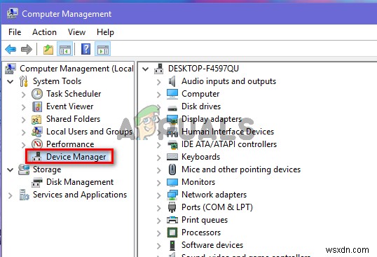 Cách mở Trình quản lý thiết bị trong Windows 10 