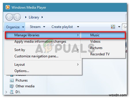 Khắc phục:Windows Media Player không thể trích xuất một hoặc nhiều bản nhạc từ đĩa CD 