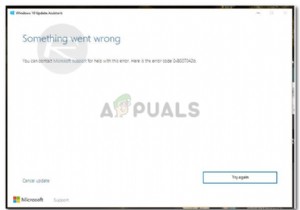 Khắc phục:Lỗi cập nhật Windows 10 0x8007042b 