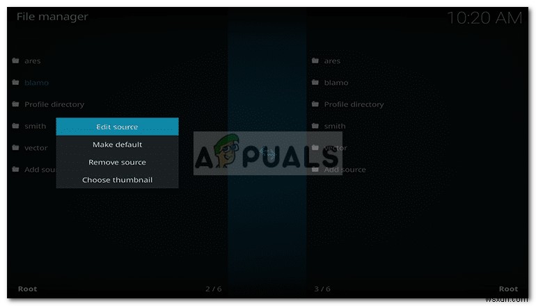 Khắc phục:Kodi không thể truy xuất thông tin thư mục 