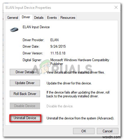 Khắc phục:Windows không thể khởi tạo trình điều khiển thiết bị cho phần cứng này (Mã 37) 