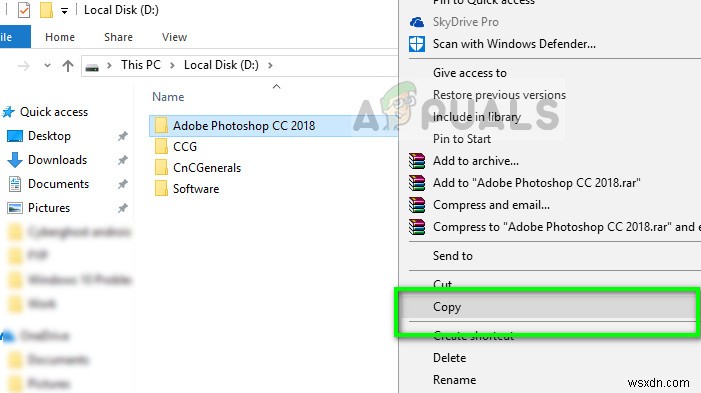 Khắc phục:Photoshop đã gặp sự cố với trình điều khiển hiển thị 