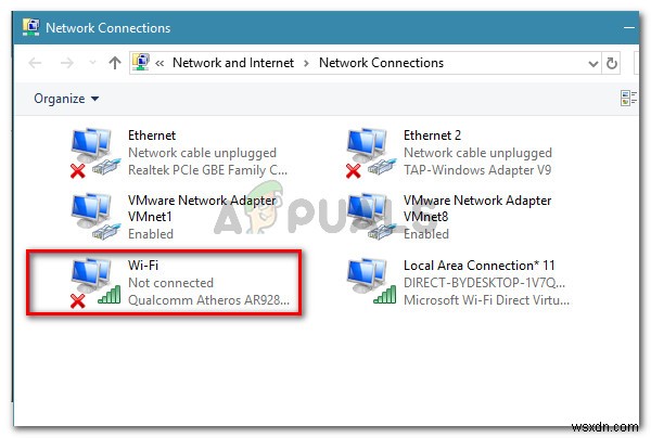 Khắc phục:Windows không thể tự động liên kết ngăn xếp giao thức IP với bộ điều hợp mạng 