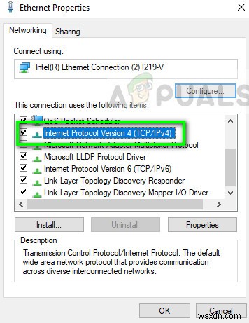 Khắc phục:DHCP không được bật cho Ethernet 