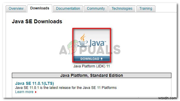 Khắc phục:Sổ đăng ký đề cập đến Môi trường thời gian chạy Java không tồn tại 