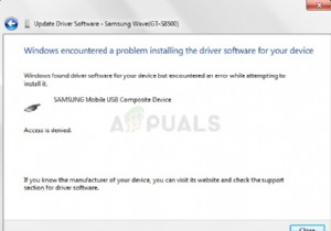 Khắc phục:Windows gặp sự cố khi cài đặt phần mềm trình điều khiển cho thiết bị của bạn 