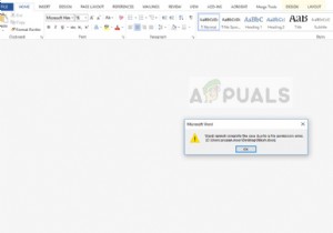 Khắc phục:Word không thể hoàn thành việc lưu do lỗi quyền tệp 