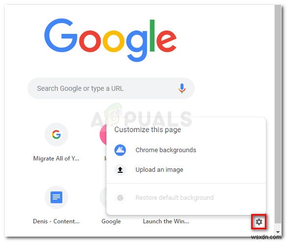 Cách đặt nền tùy chỉnh thành tab mới trong Google Chrome 