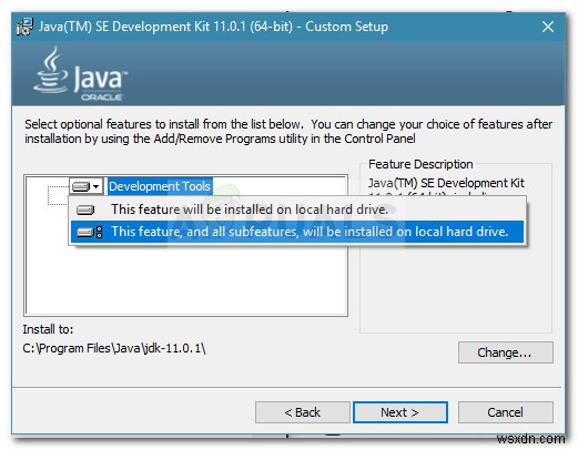 Khắc phục:Javac không được nhận dạng trên Windows 10 