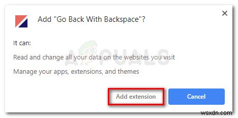 Khắc phục:Phím tắt Backspace không hoạt động trong Google Chrome 