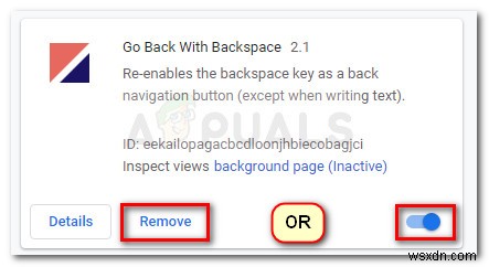 Khắc phục:Phím tắt Backspace không hoạt động trong Google Chrome 