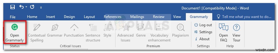 Cách sử dụng Grammarly với Microsoft Word miễn phí 