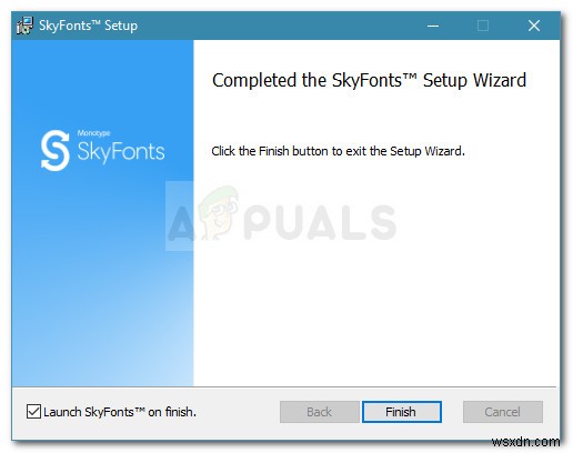 Cách cài đặt Phông chữ với SkyFonts trên Windows 