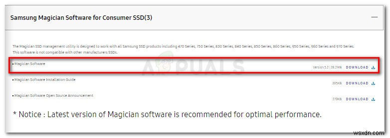 Khắc phục:Samsung Magician không nhận dạng SSD 