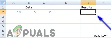 Cách thực hiện phép trừ trong Excel 
