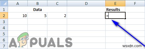 Cách thực hiện phép trừ trong Excel 