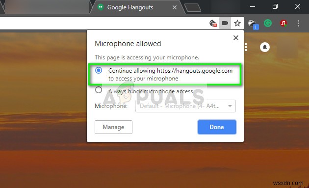 Cách khắc phục Micrô của Google Hangouts không hoạt động 