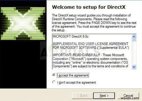 Khắc phục:Không khởi tạo được Direct3D 