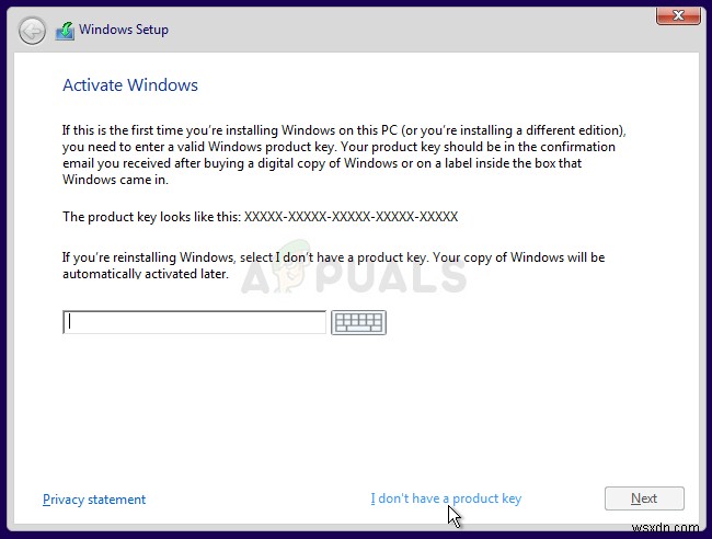 Khắc phục:Máy tính Khởi động bằng Phương tiện Cài đặt Windows 