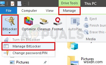 Cách bật hoặc tắt BitLocker cho Ổ đĩa hệ thống trên Windows 10 