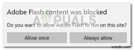 Cách bật hoặc tắt Windows 10 Flash Player trên Microsoft Edge 