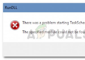 Khắc phục:Thiếu TaskSchedulerHelper.dll khi khởi động 